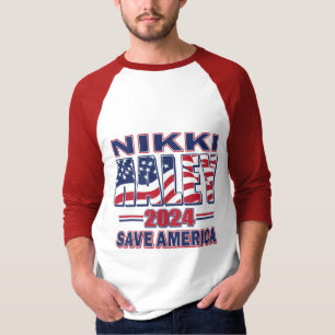 Nikki Haley Rettete Amerika T-Shirt