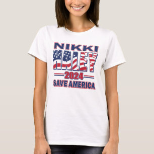 Nikki Haley Rettete Amerika T-Shirt