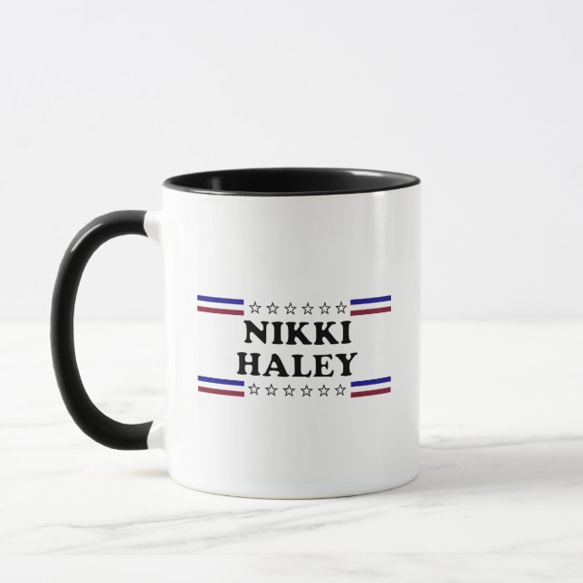 Nikki Haley Wahl 2024 Tasse (Links)