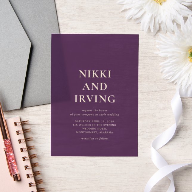 Nikki Lila Modern Wedding (Hochzeit)