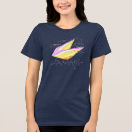 NIKKI-Peptid, AUC-Thema, benutzerdefinierter Text, Tri-Blend Shirt