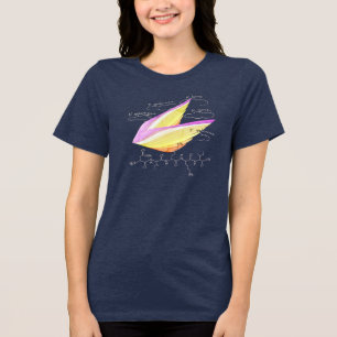 NIKKI-Peptid, AUC-Thema, benutzerdefinierter Text, Tri-Blend Shirt