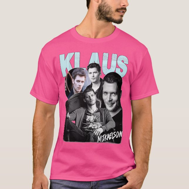 Niklaus Mikaelson Vintag Style T-Shirt (Vorderseite)