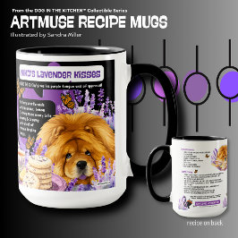 NIKO the Chow Art Muse Recipe Tasse