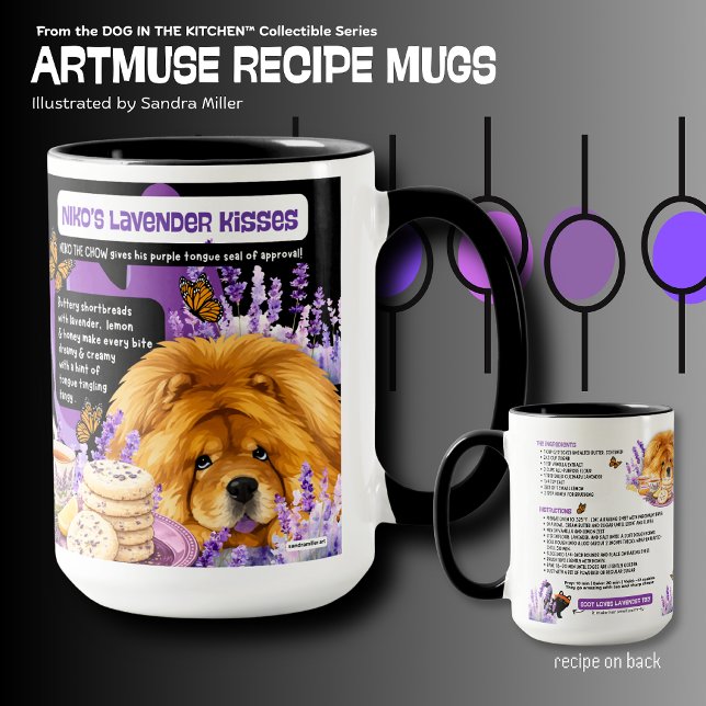 NIKO the Chow Art Muse Recipe  Tasse (Von Creator hochgeladen)