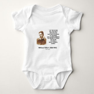 Nikola gelassener Tesla die Zukunft sagen dem Baby Strampler