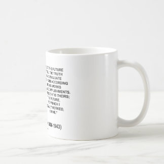Nikola gelassener Tesla die Zukunft sagen dem Tasse