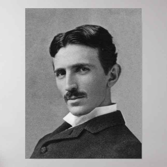 Nikola Tesla, 1894 Poster (Vorne)