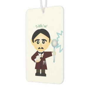 Nikola Tesla Autolufterfrischer