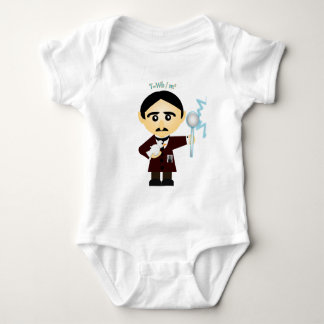 Nikola Tesla Baby Strampler