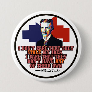 Nikola Tesla Button