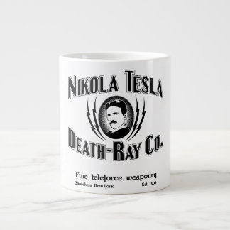 Nikola Tesla Death-Ray Co. Jumbo-Tasse