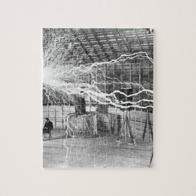 Nikola Tesla Electricity Puzzle (Vertikal)