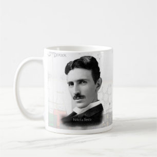 Nikola Tesla historische Tasse