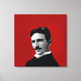 Nikola Tesla Leinwanddruck