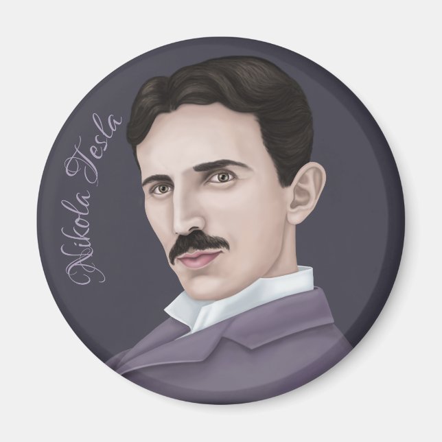 Nikola Tesla Magnet (Vorne)