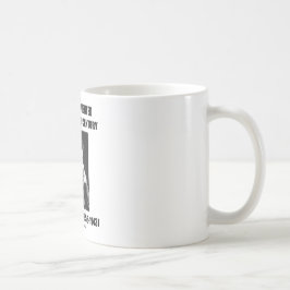 Nikola Tesla-Mann, der das 20. Jahrhundert erfand Tasse