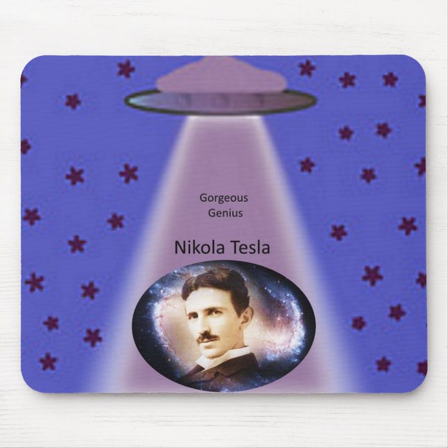 Nikola Tesla-Mauspad Mousepad (Vorne)