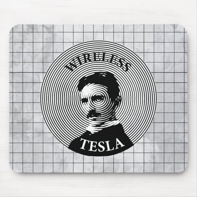 Nikola Tesla Mousepad (Vorne)