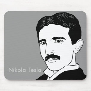 Nikola Tesla Mousepad