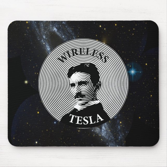 Nikola Tesla Mousepad (Vorne)