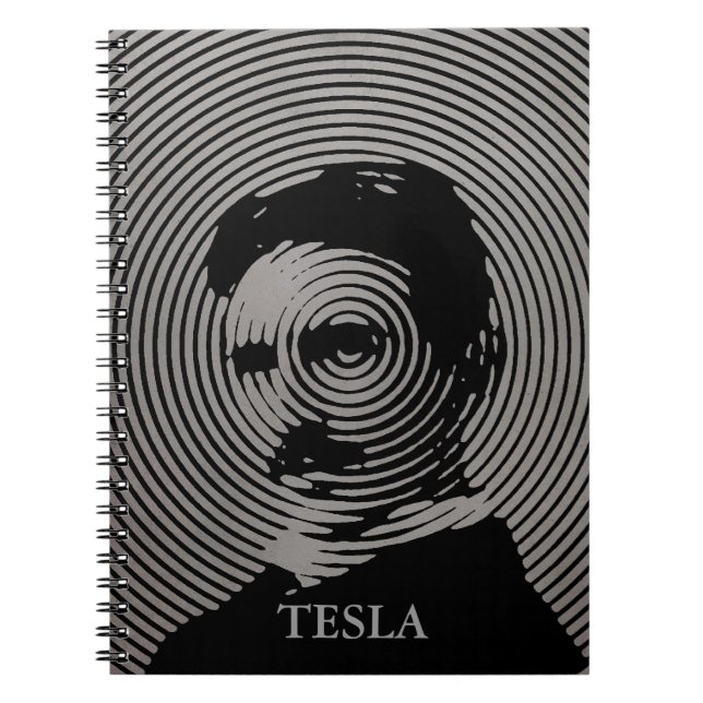 Nikola Tesla Notizblock (Vorderseite)