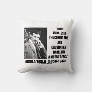 Nikola Tesla nutzte das kosmische Rays-Gerät Kissen