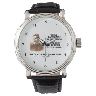 Nikola Tesla nutzte kosmische Rays-Motive Armbanduhr