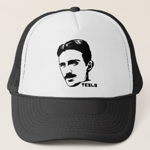 Nikola Tesla-Porträt-Hut Truckerkappe