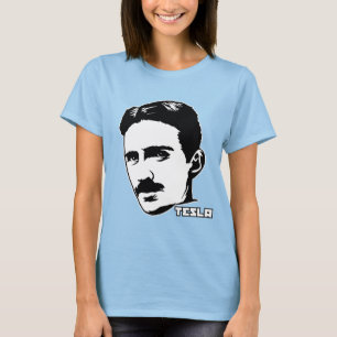 Nikola Tesla Porträt-T - Shirt