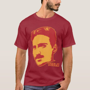Nikola Tesla-Porträt T-Shirt