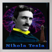 Nikola Tesla Poster