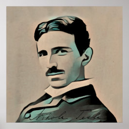 Nikola Tesla Poster