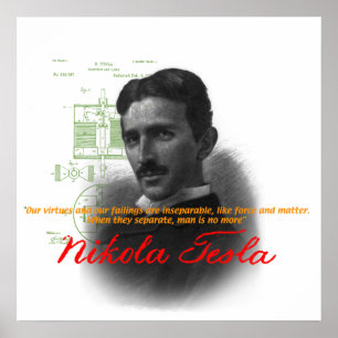 Nikola Tesla Poster