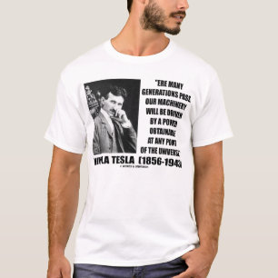Nikola Tesla Power erreichbar irgendein T-Shirt