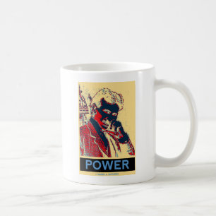 Nikola Tesla Power (Obama-like Poster) Tasse