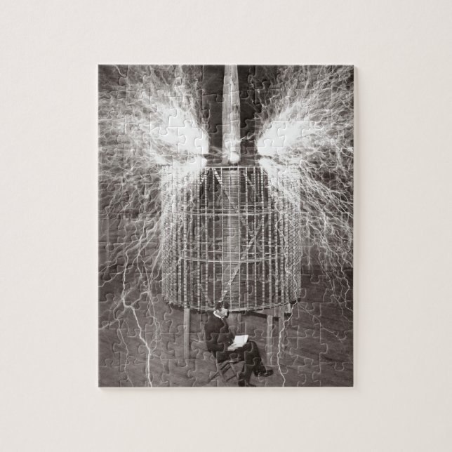 Nikola Tesla Puzzle (Vertikal)