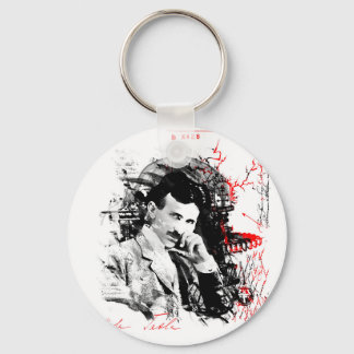Nikola Tesla Schlüsselanhänger