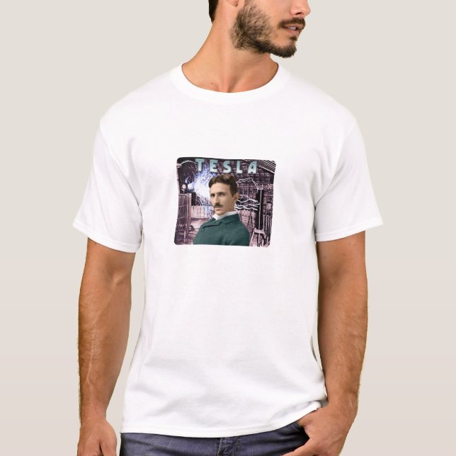Nikola Tesla T-Shirt (Vorderseite)
