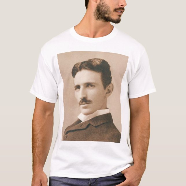 Nikola Tesla T-Shirt (Vorderseite)