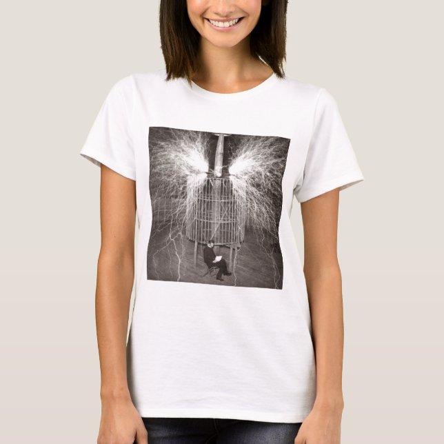 Nikola Tesla T-Shirt (Vorderseite)