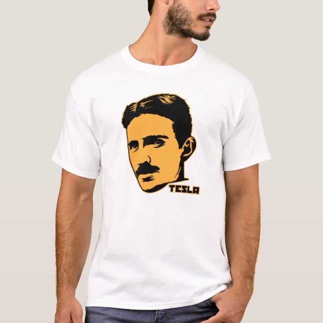 Nikola Tesla T-Shirt (Vorderseite)