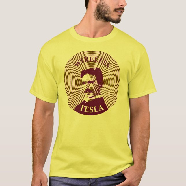 Nikola Tesla T-Shirt (Vorderseite)