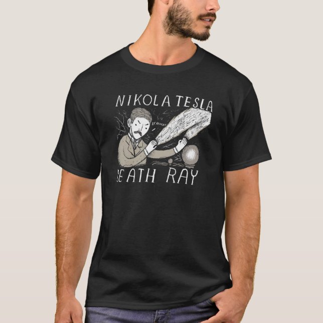 Nikola tesla T-Shirt (Vorderseite)