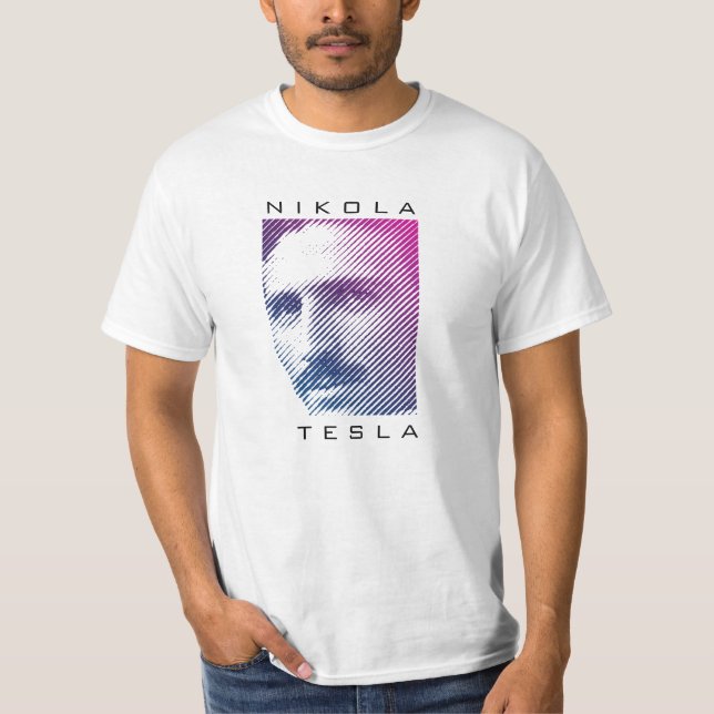 Nikola Tesla T-Shirt (Vorderseite)