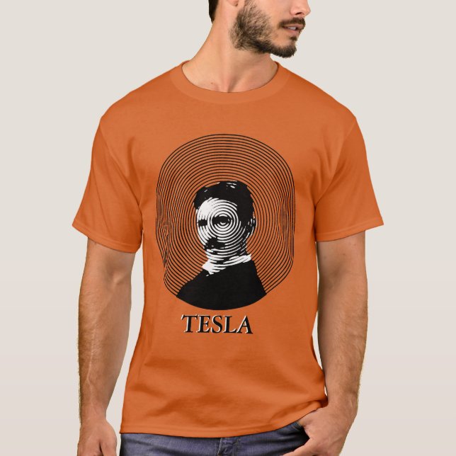 Nikola Tesla T-Shirt (Vorderseite)