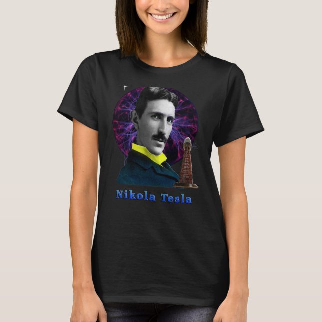 Nikola Tesla T - Shirt (Vorderseite)