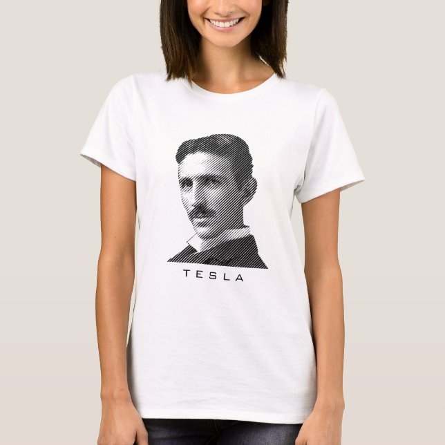 Nikola Tesla T-Shirt (Vorderseite)