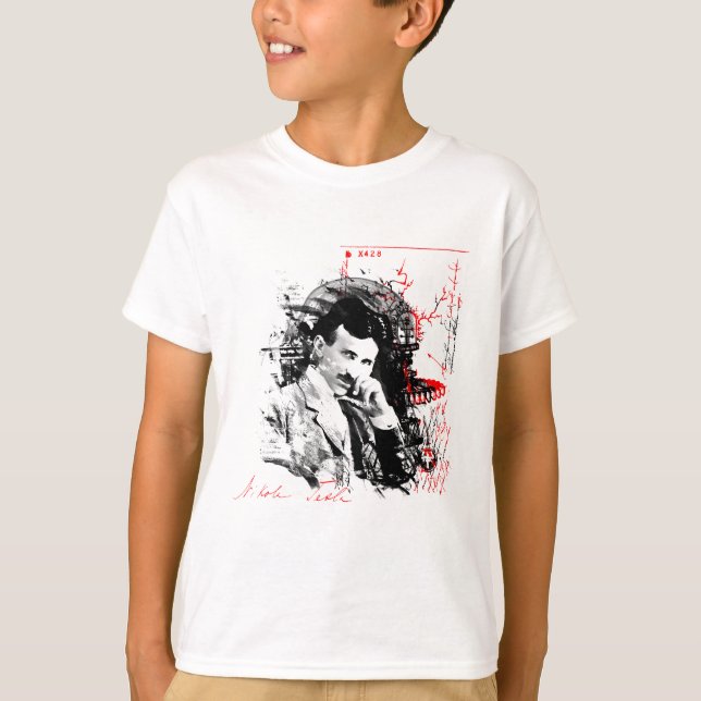Nikola Tesla T-Shirt (Vorderseite)