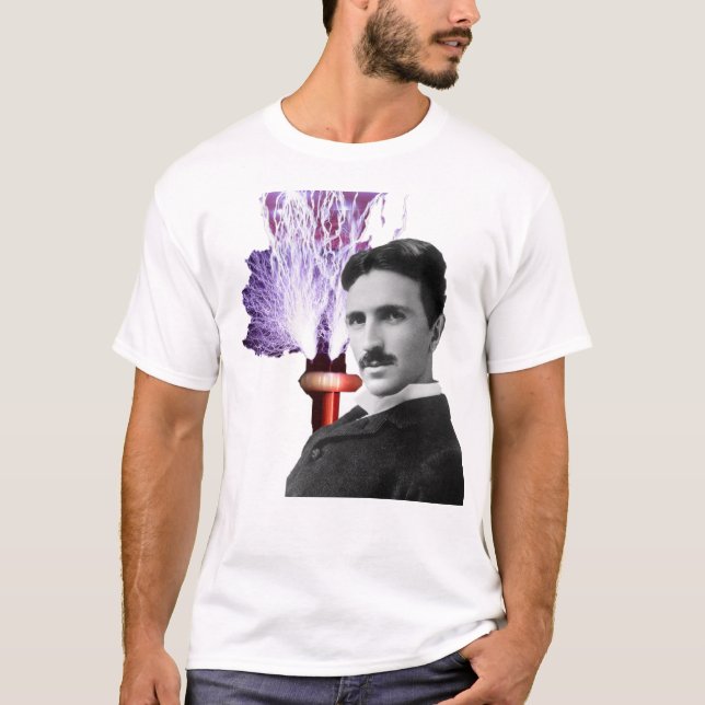 Nikola Tesla T-Shirt (Vorderseite)